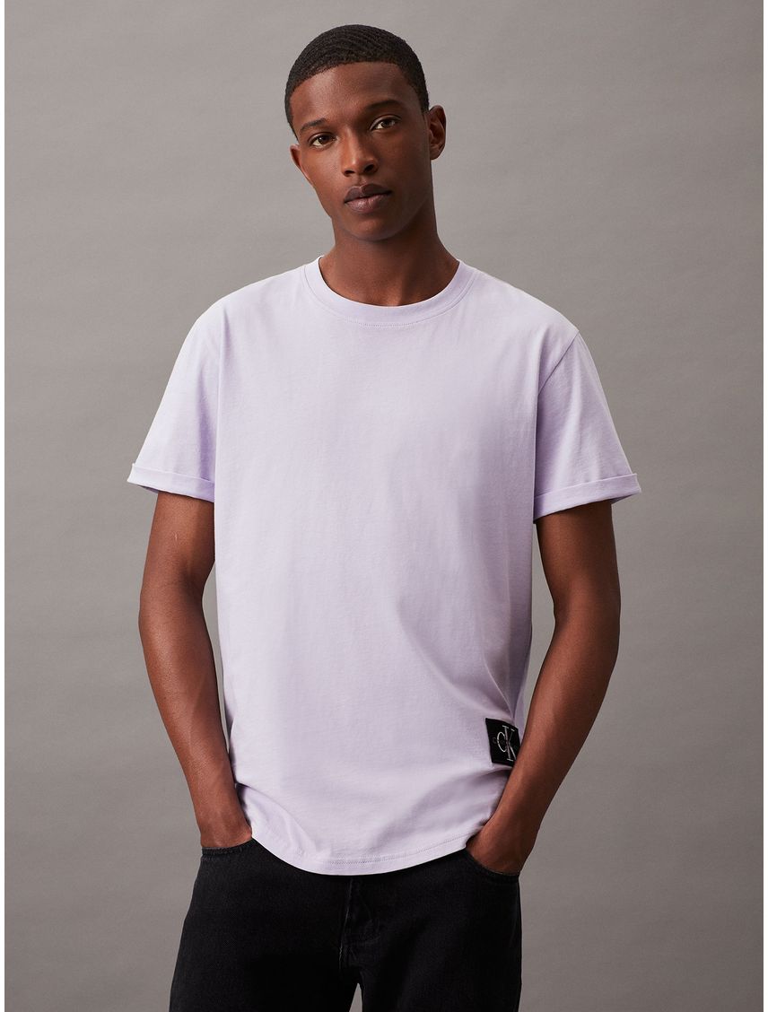 Polera Badge Turn Up Sleeve