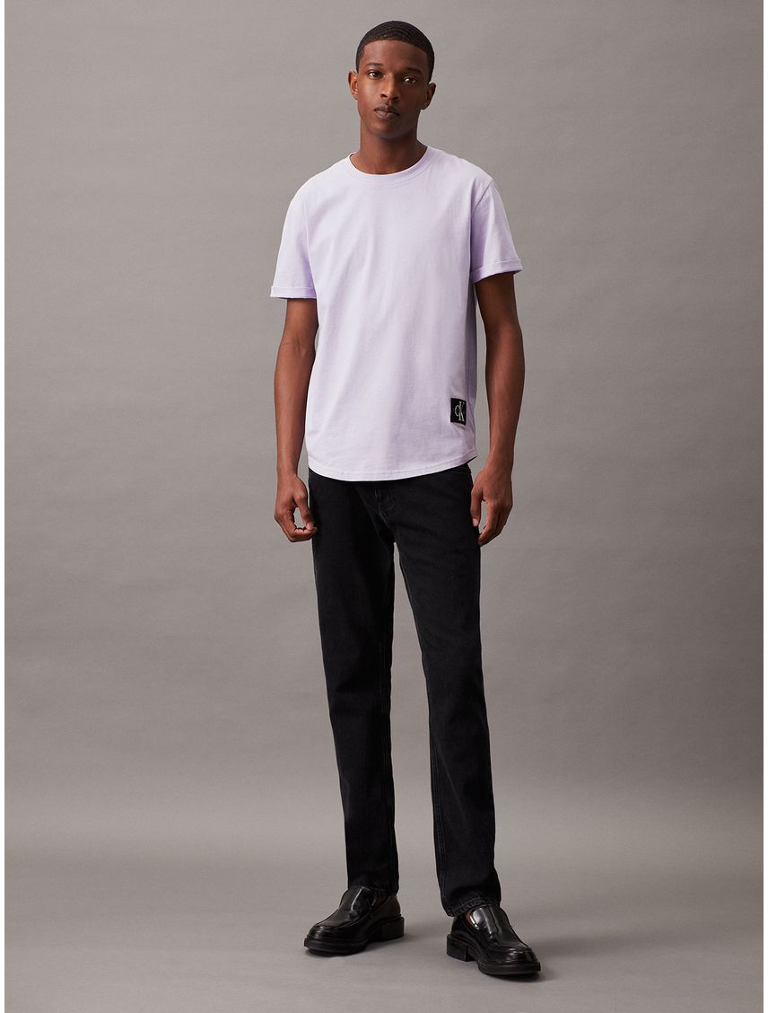 Polera Badge Turn Up Sleeve