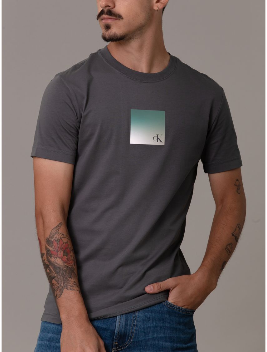 Polera Metallic Box