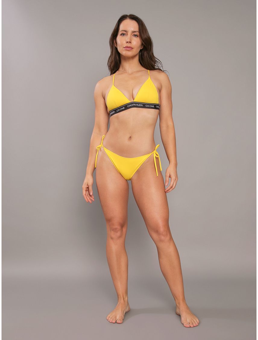 Parte Superior de Bikini Triangular CK One