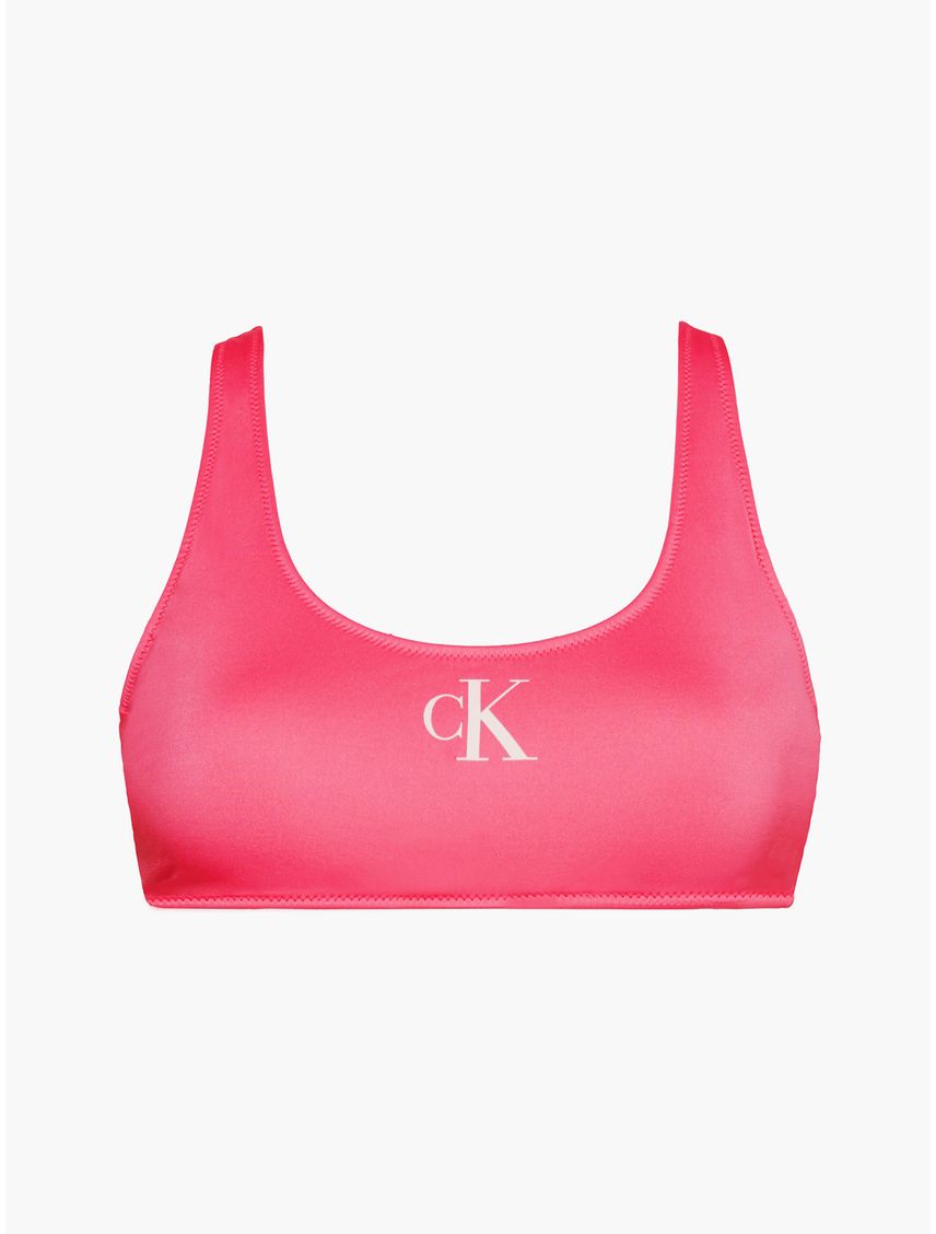 Parte Superior de Bikini CK Monogram
