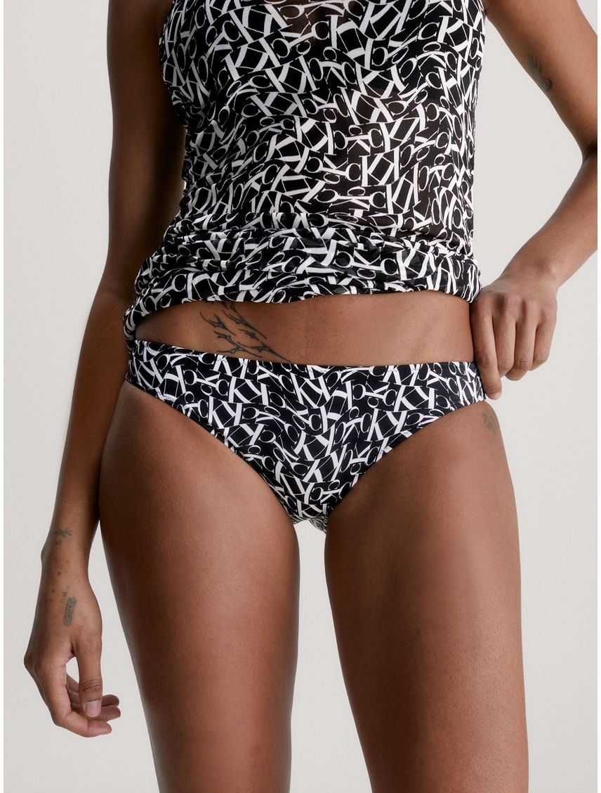 Parte Inferior de Bikini CK Monogram