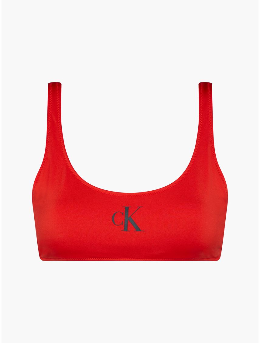Parte Superior de Bikini CK Monogram - TALLA:S