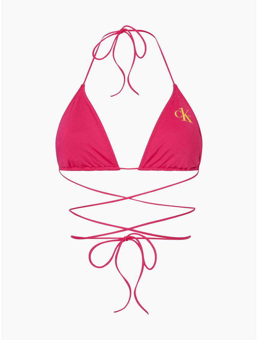 Parte Superior de Bikini Triangular CK One - TALLA:M