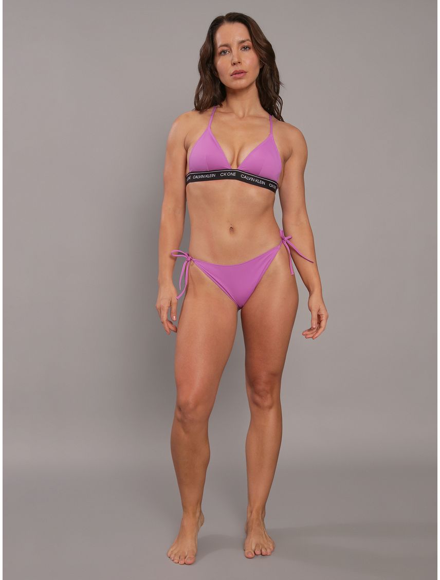 Parte Superior de Bikini Triangular CK One