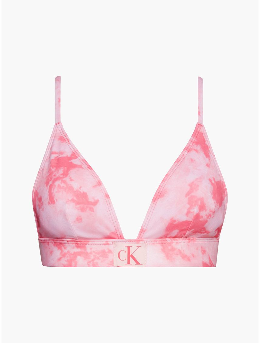 Parte Superior de Bikini Triangular CK Authentic