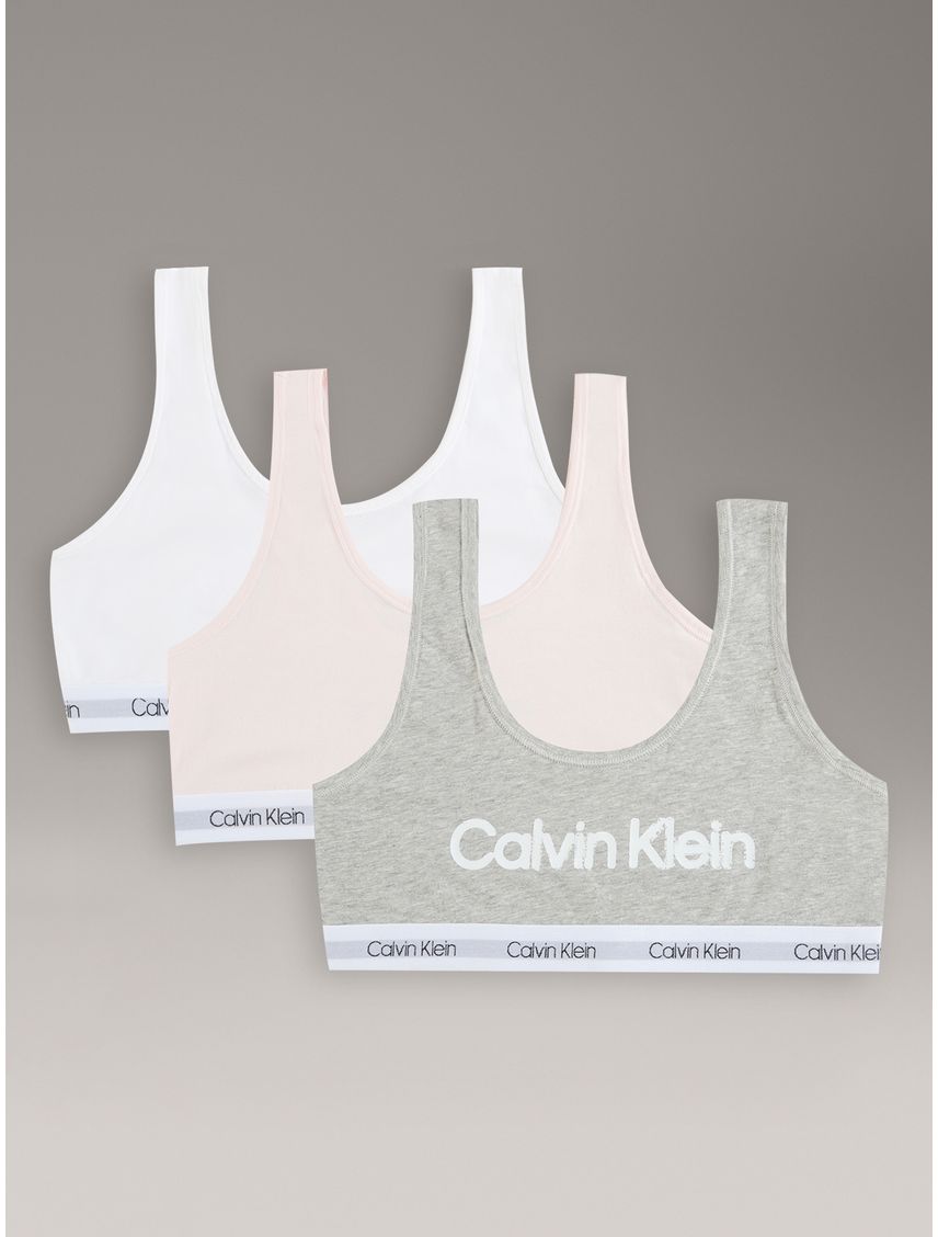 Pack 3 Bralette Niña Modern Cotton