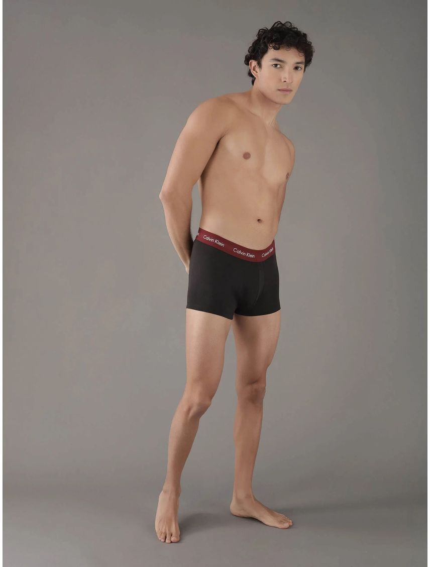 Pack 3 Bóxer Low Rise Trunk Cotton Stretch