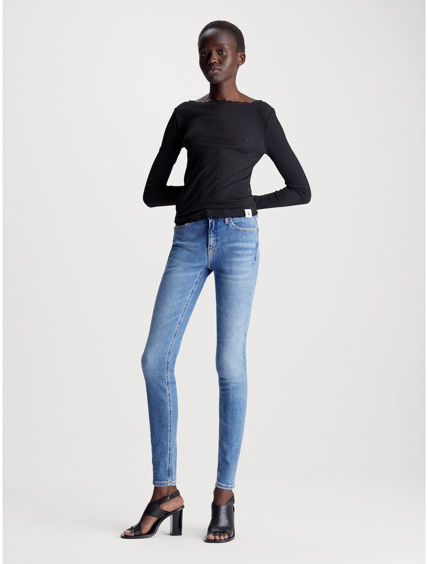 Jeans Mid Rise Skinny