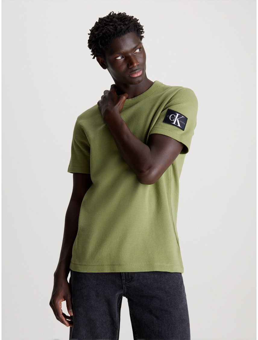 Polera Badge Waffle