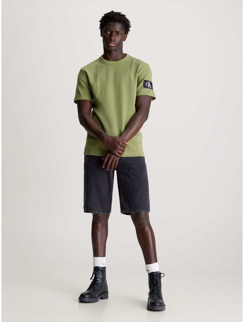 Polera Badge Waffle