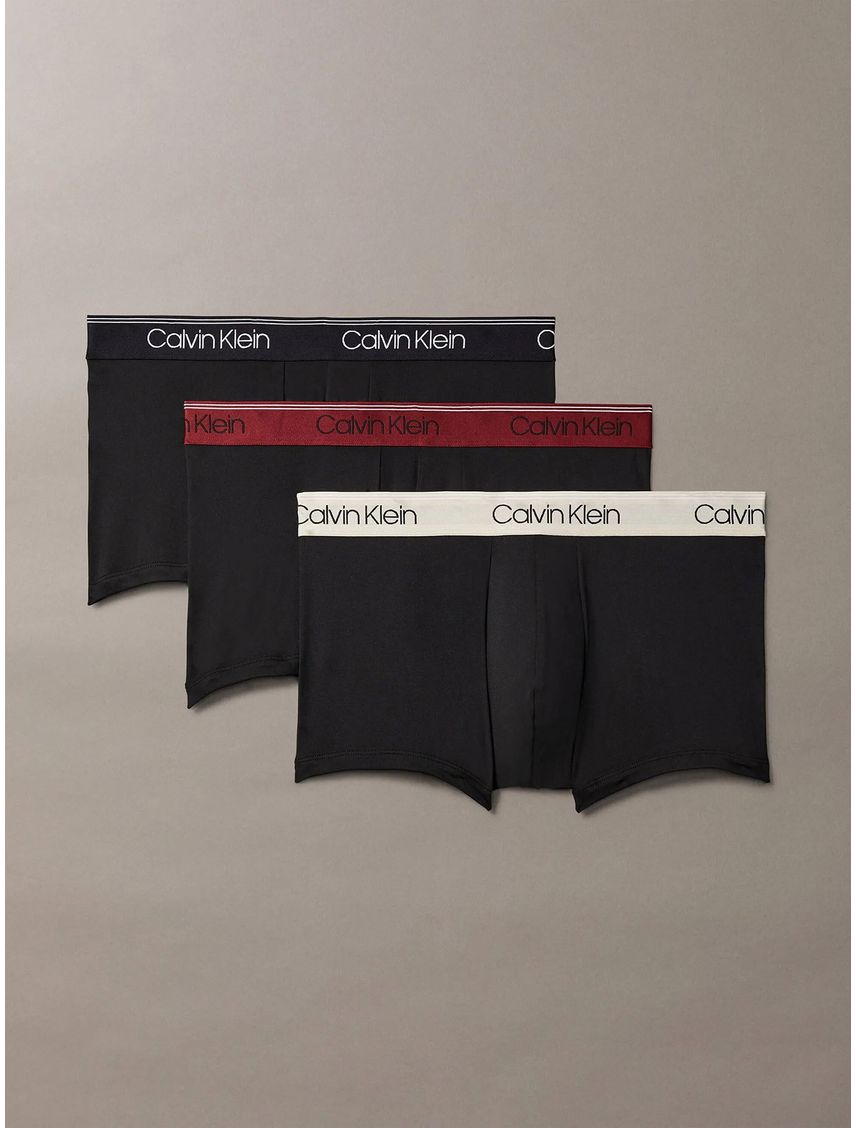 Pack 3 Bóxers Low Rise Trunk Micro Stretch