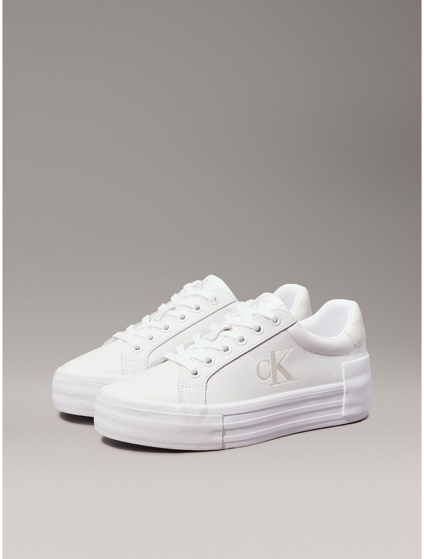 Zapatillas de Cuero Vulc Flatform