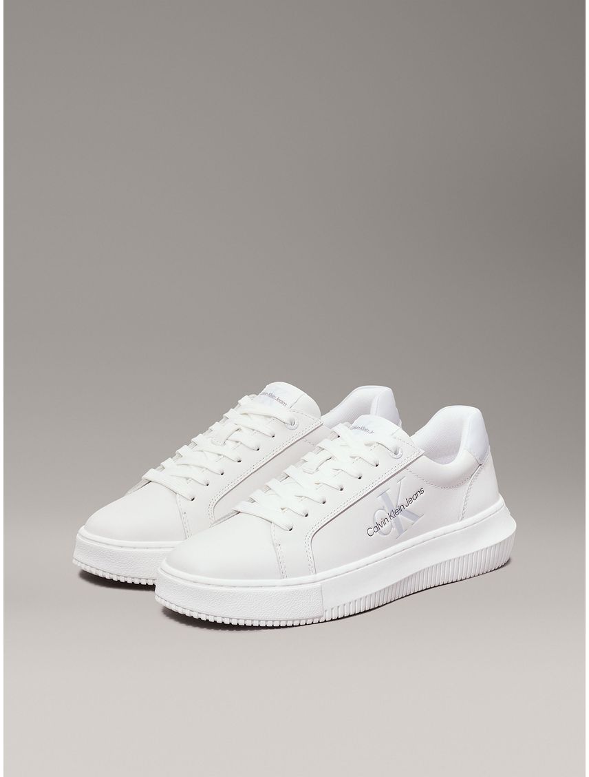 Zapatillas de Cuero Chunky Cupsole Mono