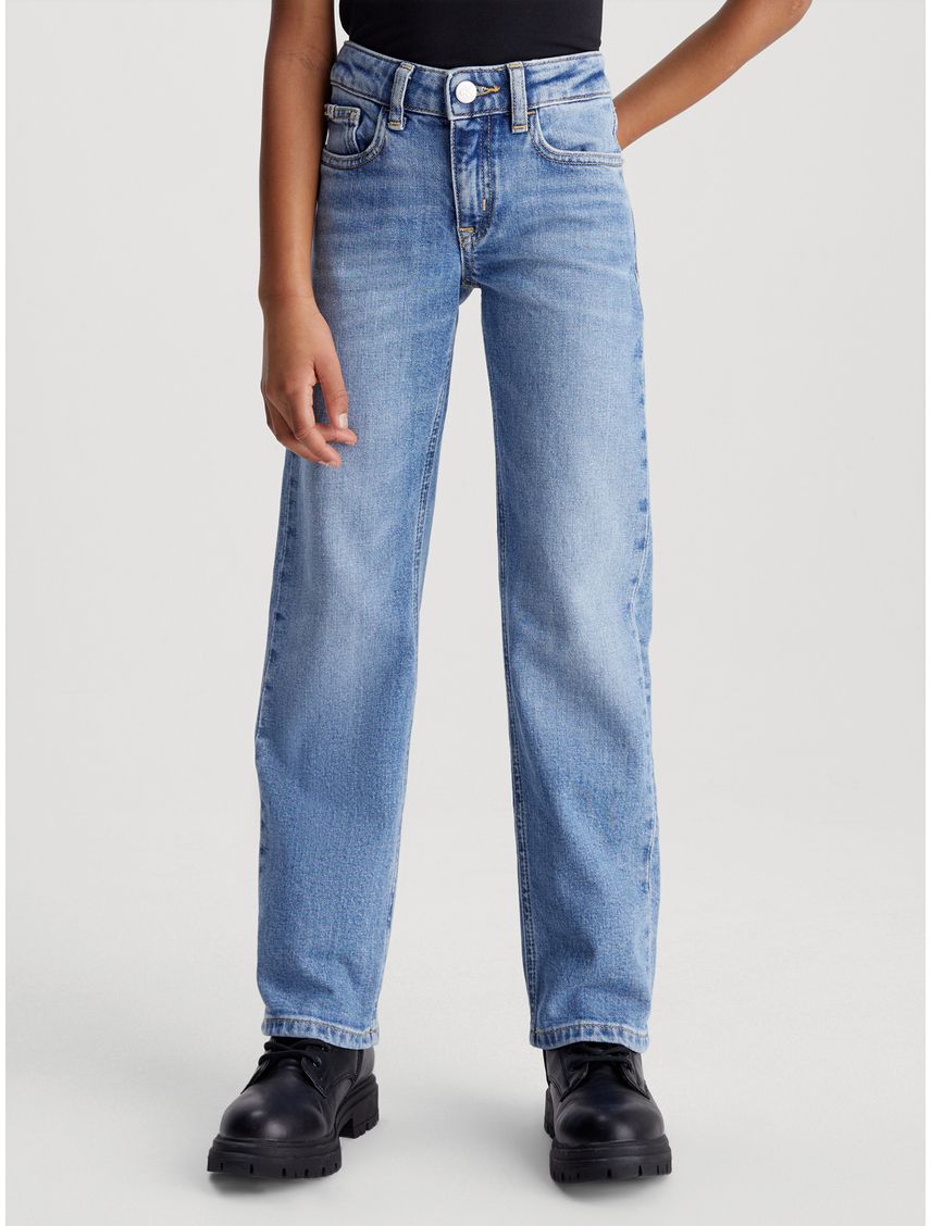 Jeans Niña Mid Rise Straight