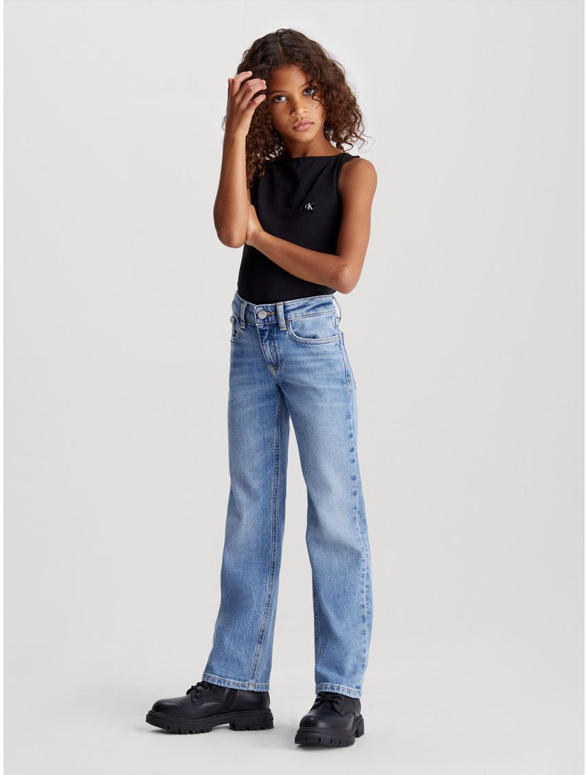 Jeans Niña Mid Rise Straight
