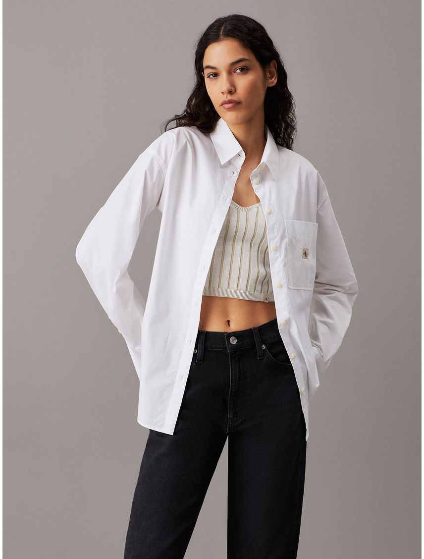 Camisa Woven Label Relaxed