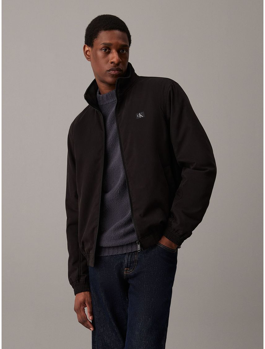 Chaqueta harrington de lona