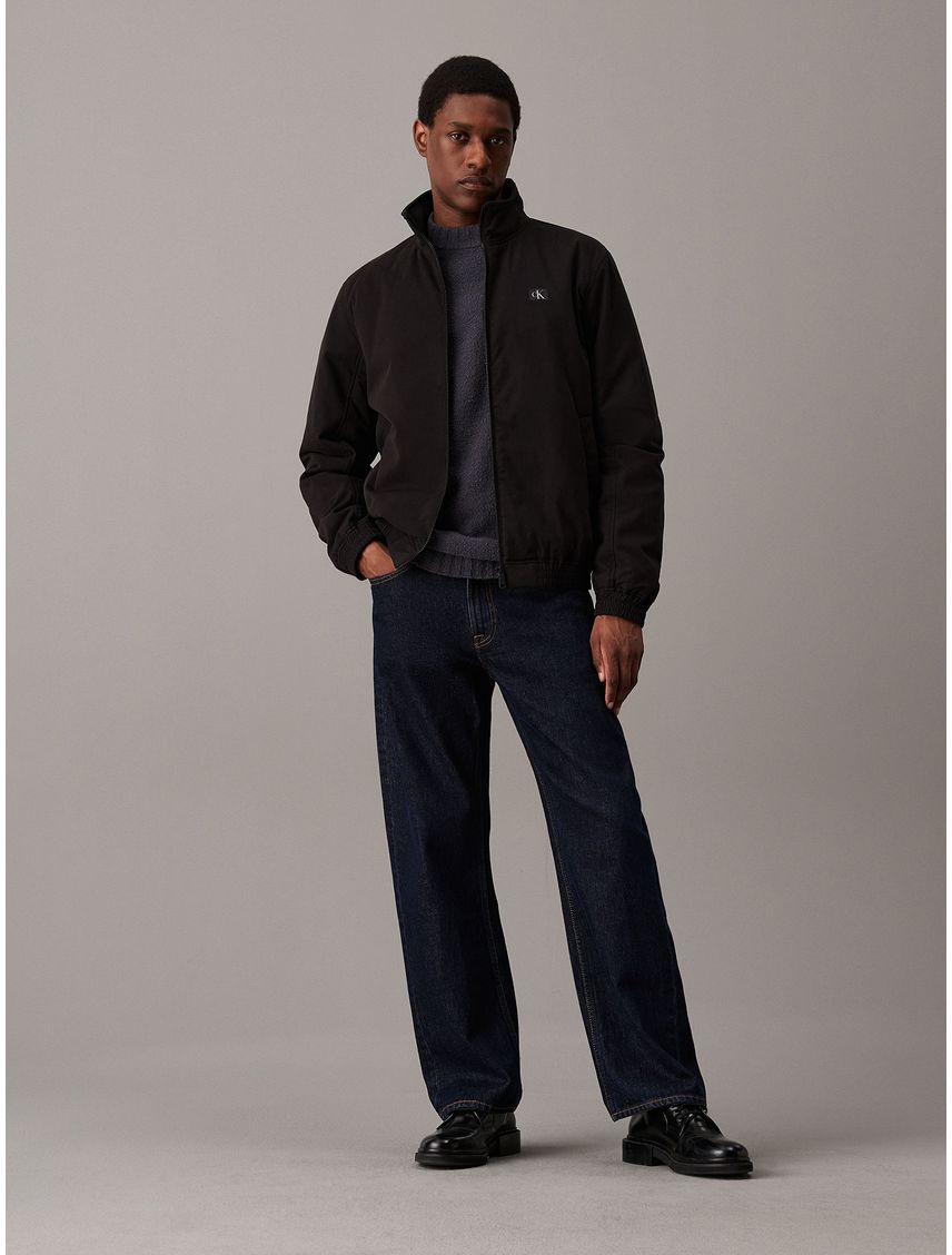 Chaqueta harrington de lona