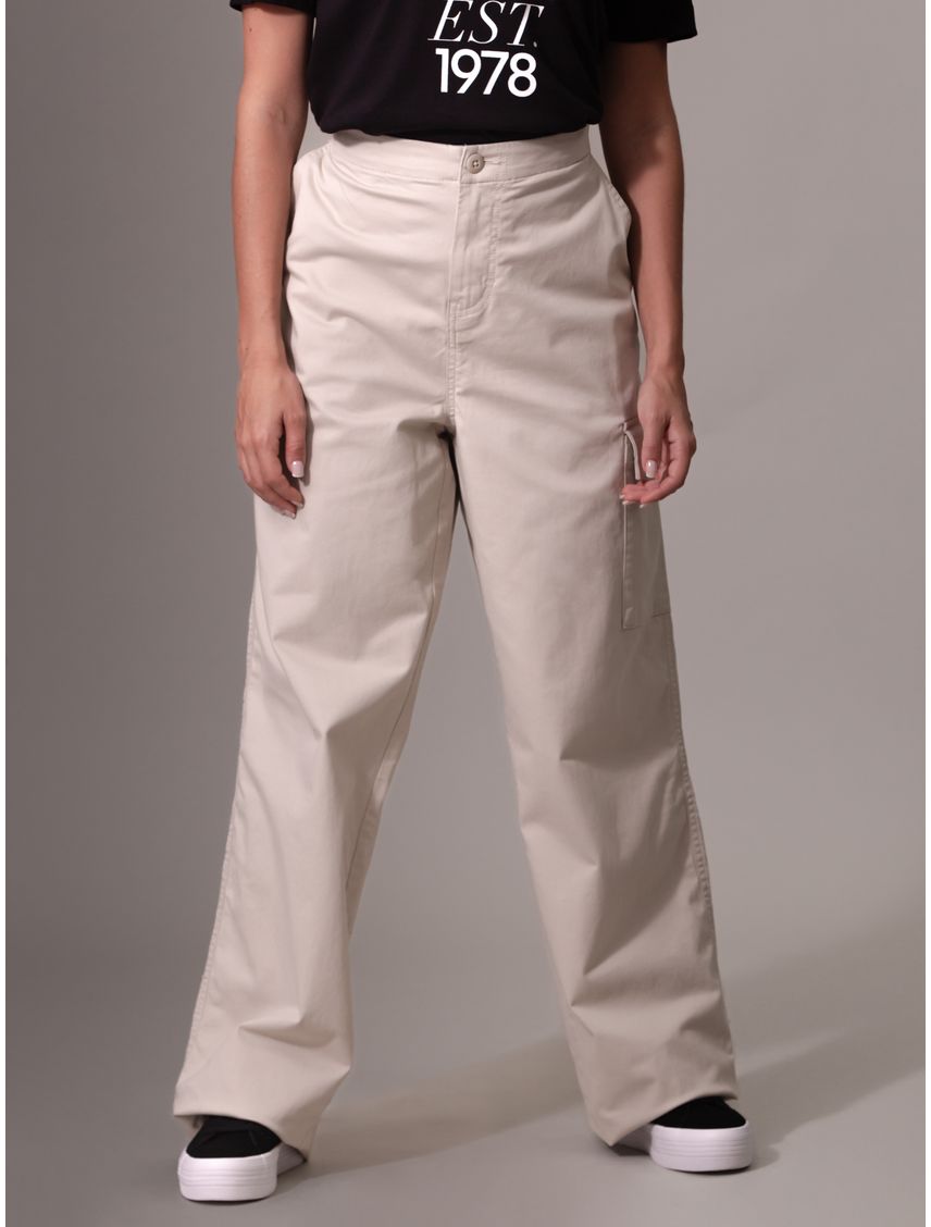 Pantalón Cargo Brushed Cotton