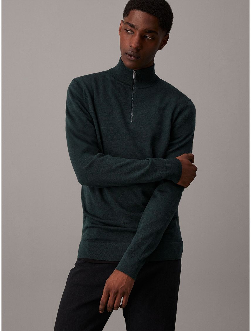 Sweater Merino Rws Quarter Zip