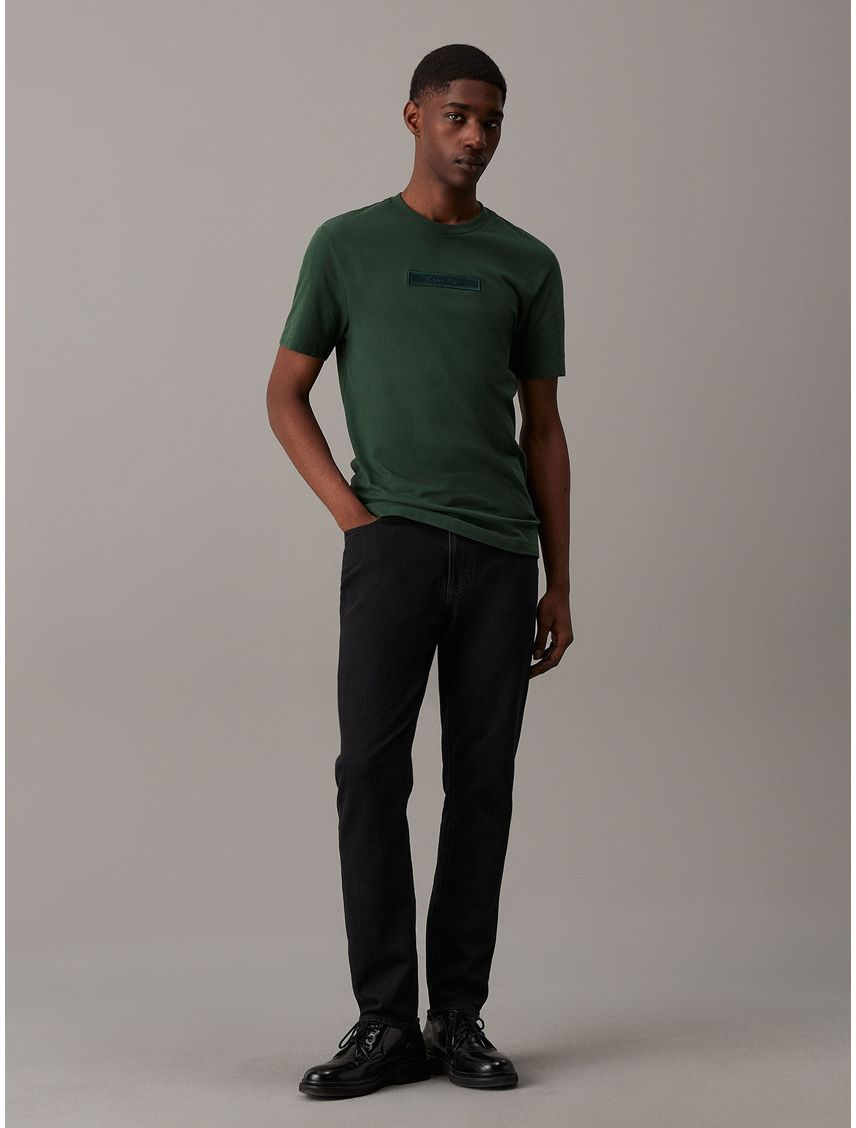 Polera Embroidered Logo Peached