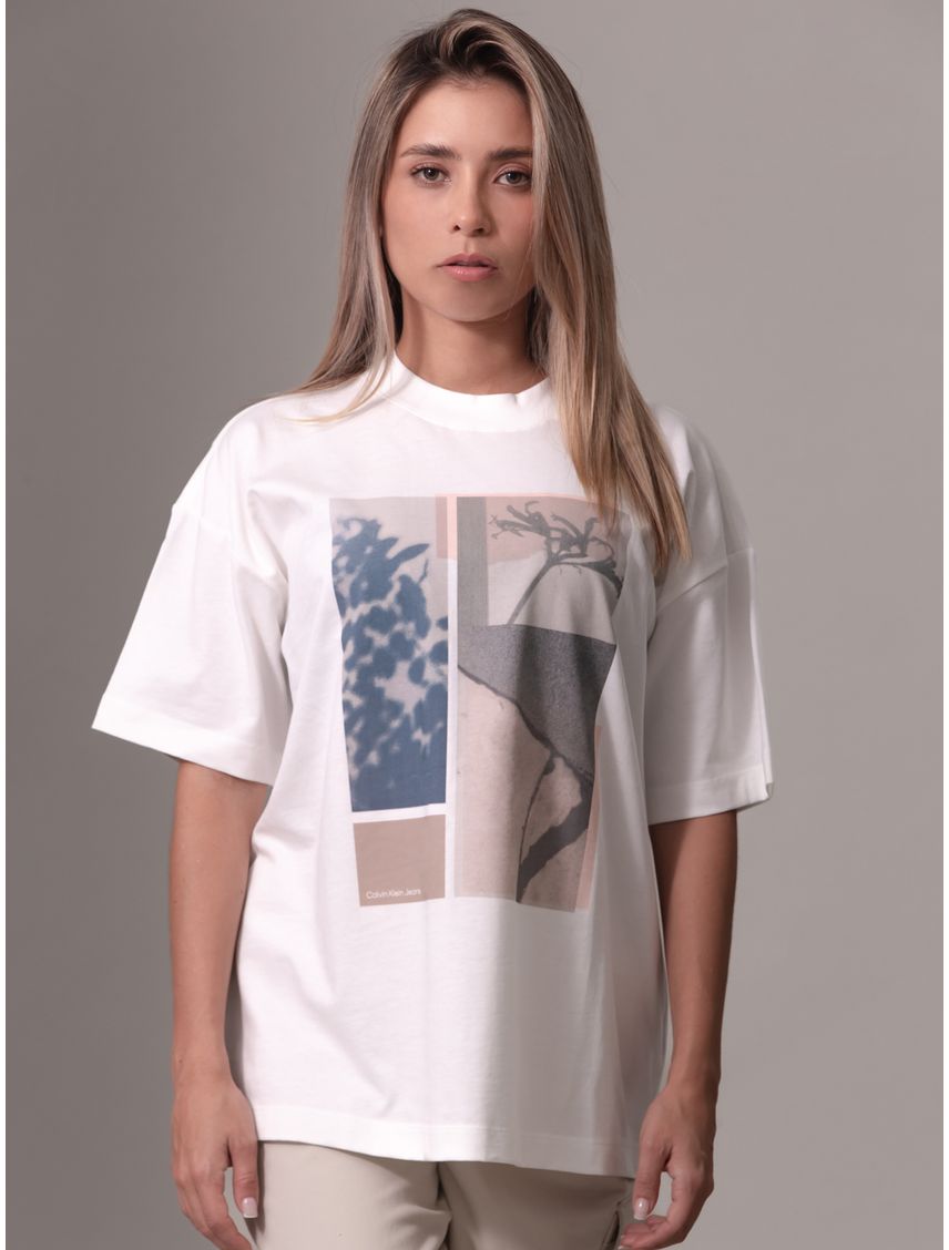 Polera Floral Collage Print