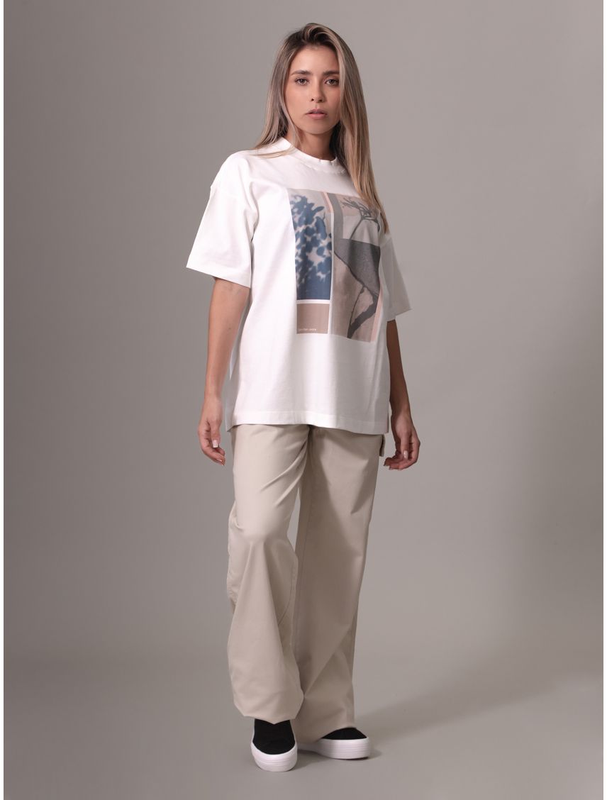Polera Floral Collage Print