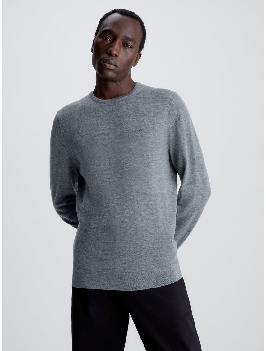 Sweater Superior Wool Crew Neck Swea