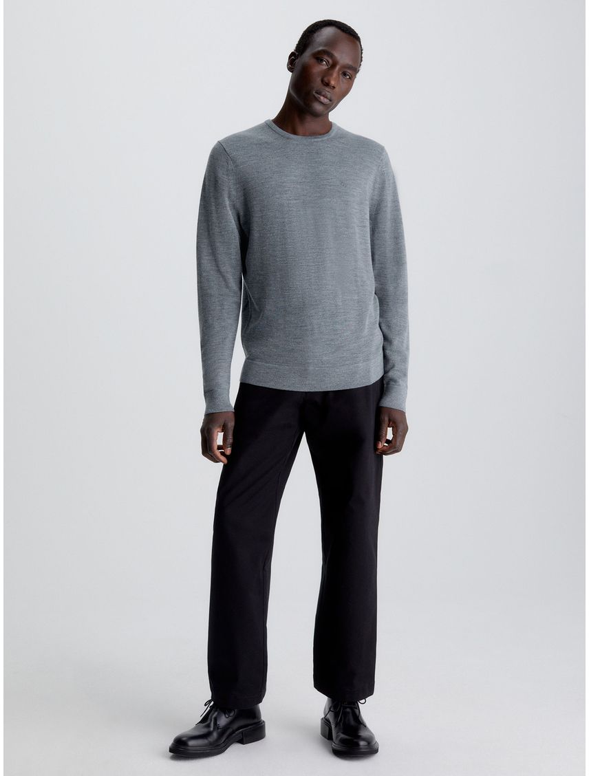 Sweater Superior Wool Crew Neck Swea