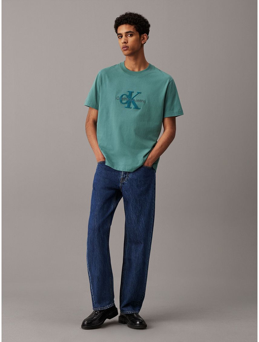 Polera  de chenille con monograma