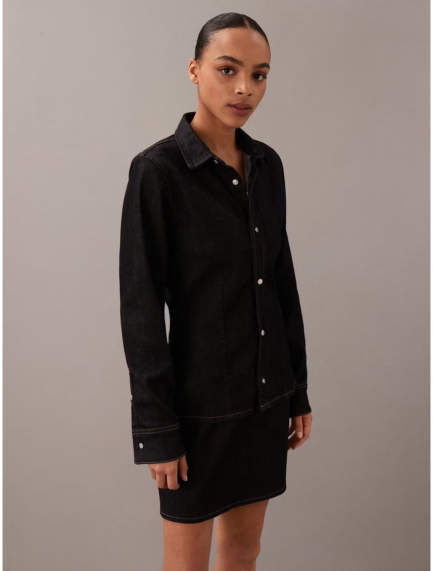 Camisa Lean Denim