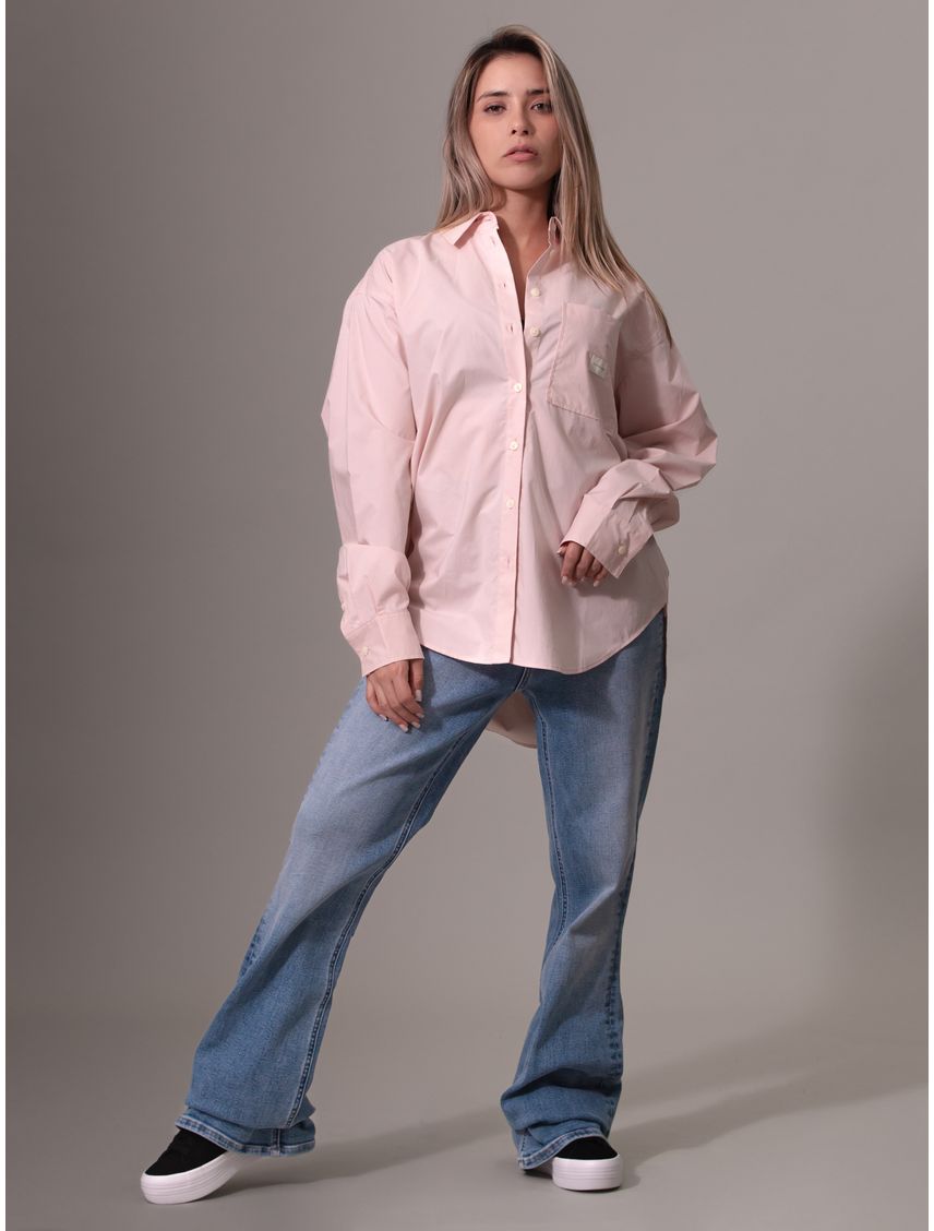 Camisa Woven Label Relaxed