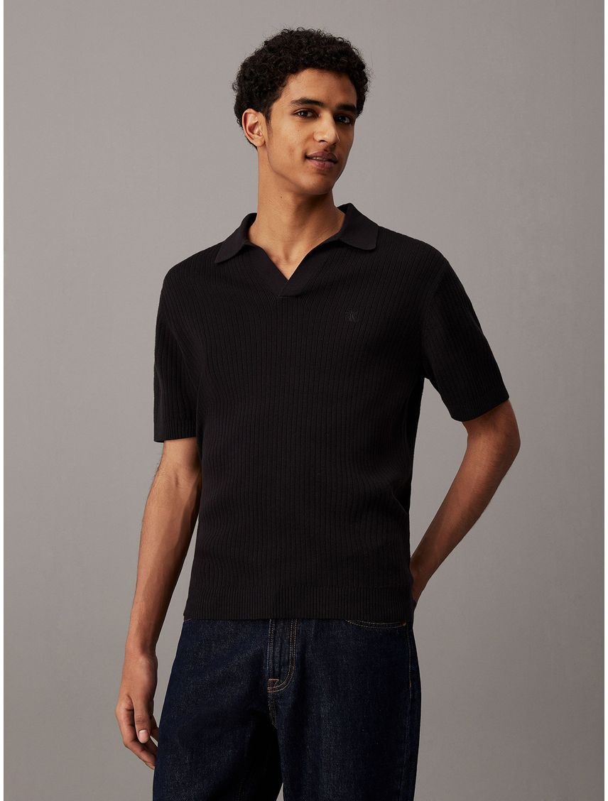 Sweater manga corta linear