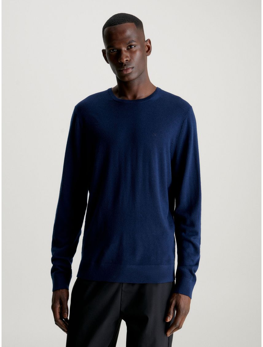 Sweater Superior Wool Crew Neck Swea