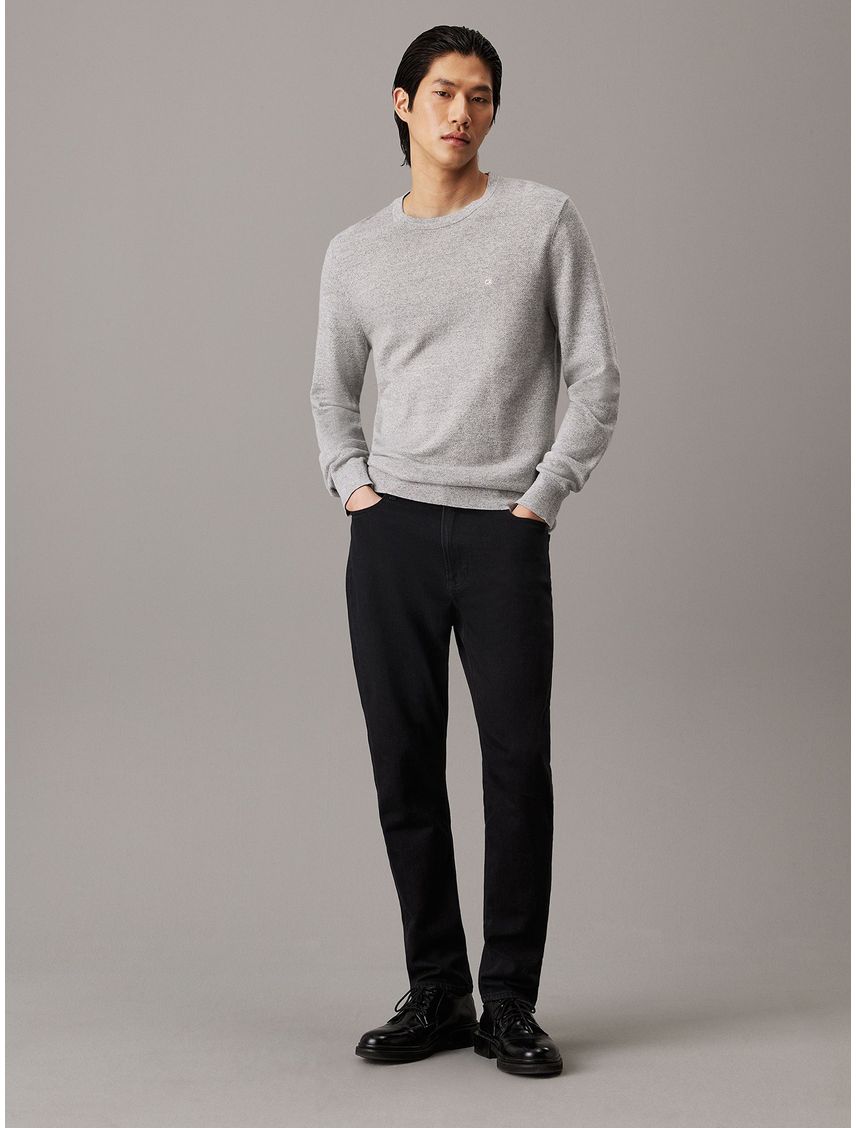 Sweater Micro Pique Structure Sweater