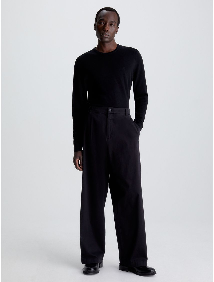 Sweater Superior Wool Crew Neck Swea