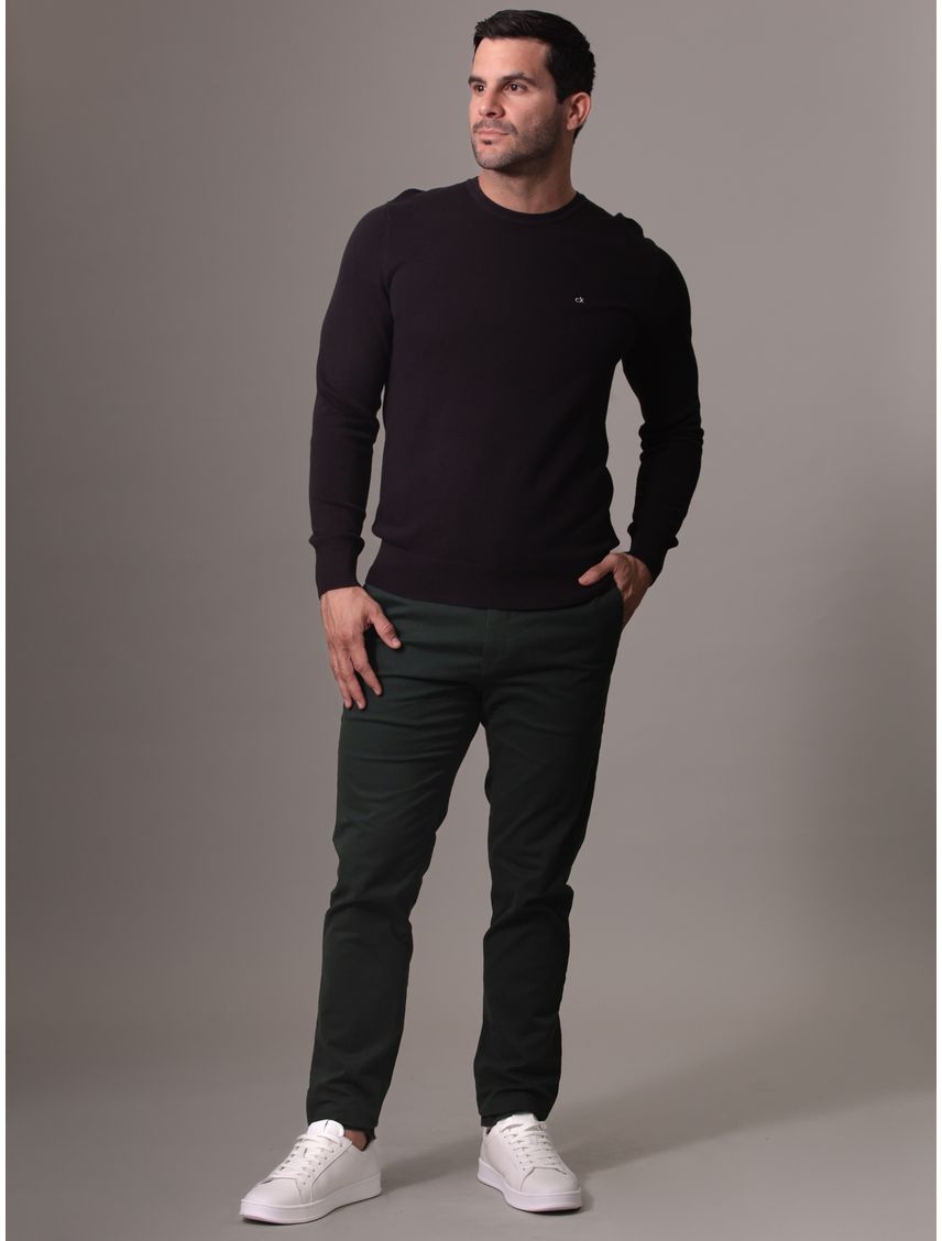 Sweater Micro Pique Structure Sweater