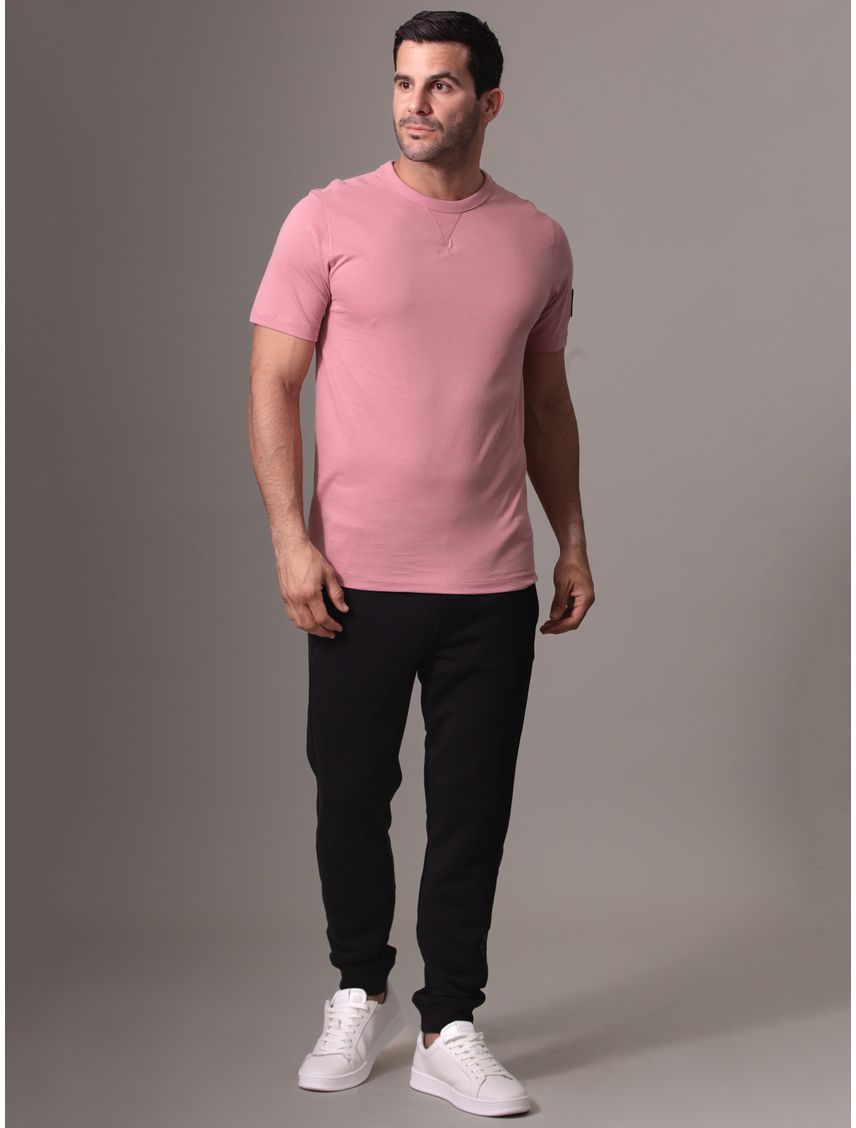 Polera de algodón con insignia