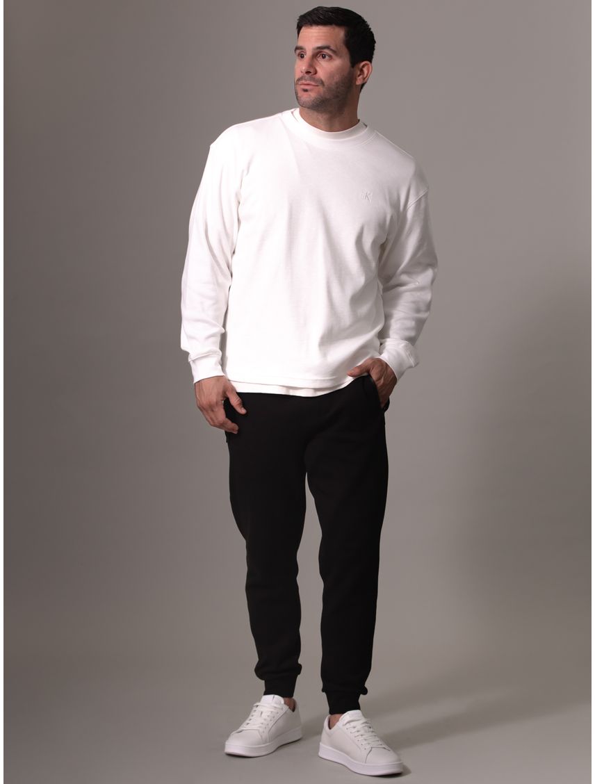 Polera manga larga slub