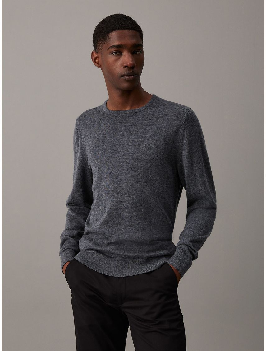 Sweater Superior Wool Crew Neck Swea