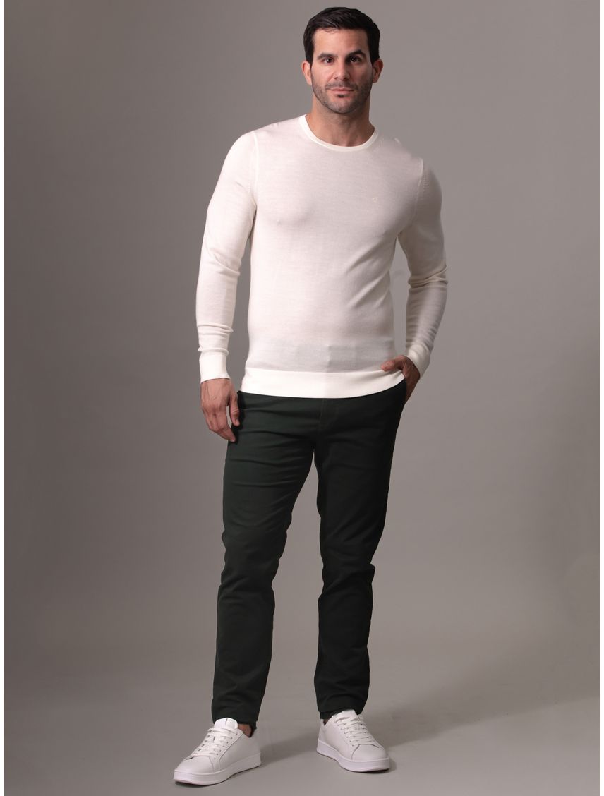 Sweater Superior Wool Crew Neck Swea