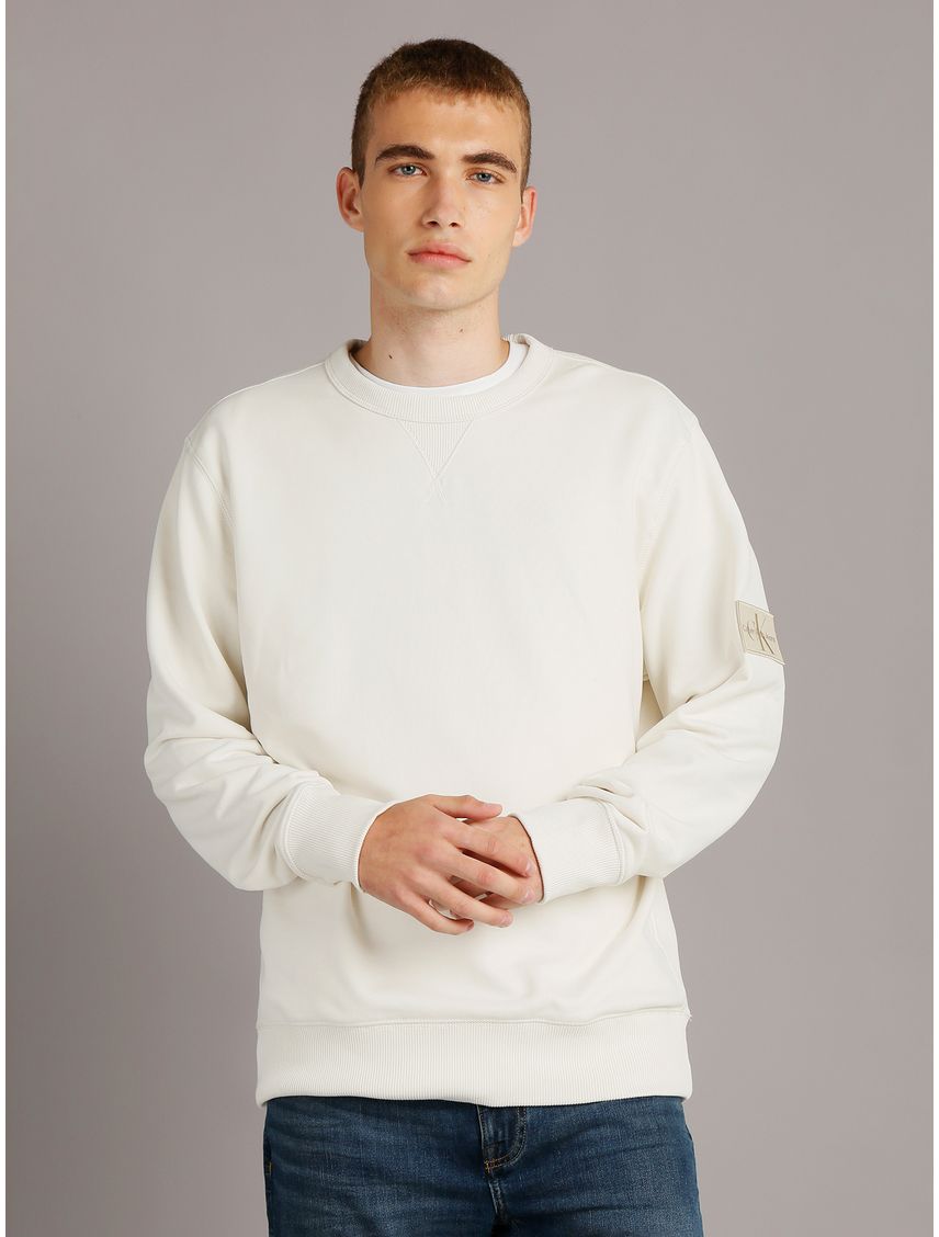 Polerón Badge Crew Neck