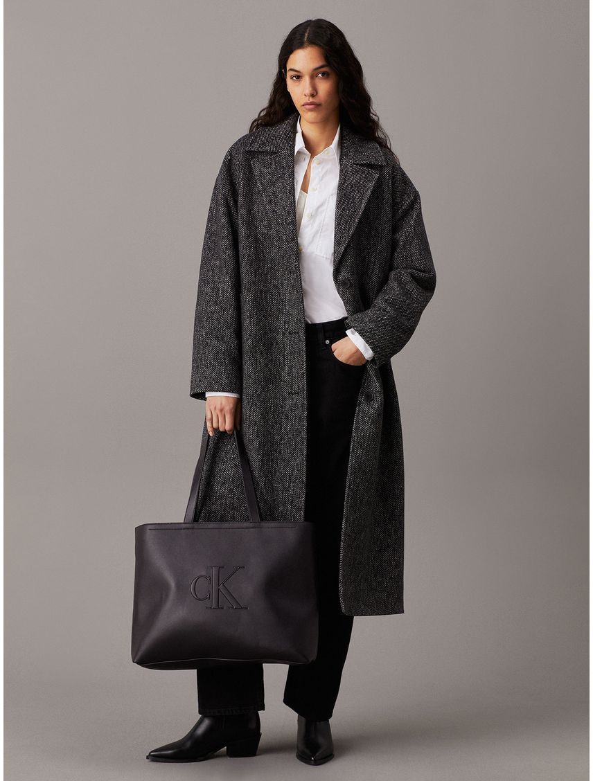 Cartera Tote Sculpted Slim - TALLA:OS