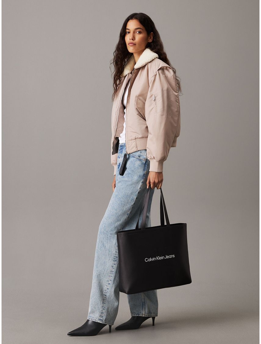 Cartera Tote Sculpted - TALLA:OS