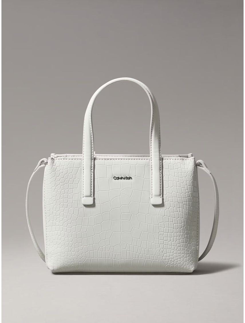 Cartera Mini Tote Croco - TALLA:OS