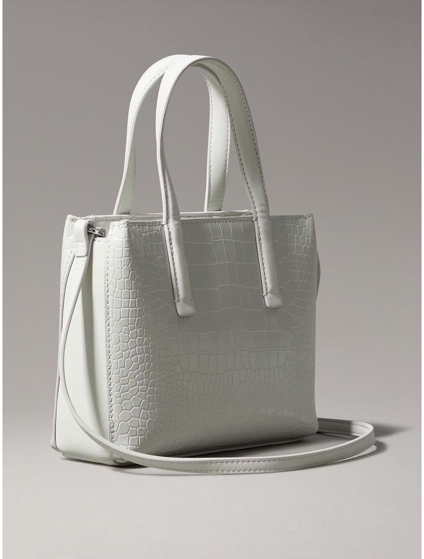 Cartera Mini Tote Croco - TALLA:OS