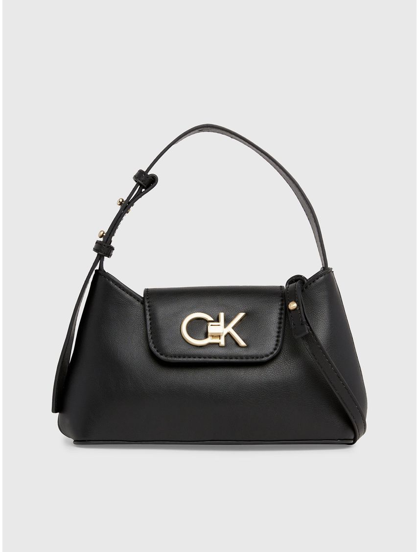 Cartera cruzada con cierre giratorio