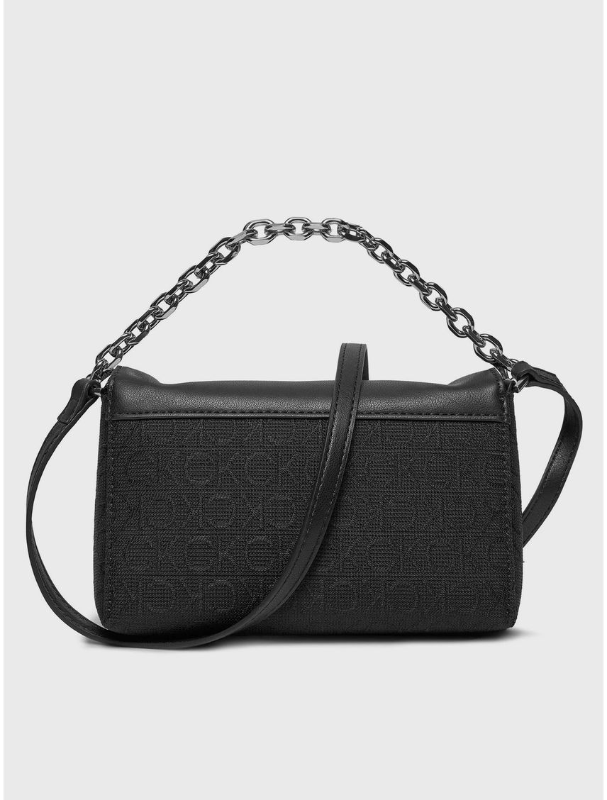 Cartera cruzada con cierre giratorio