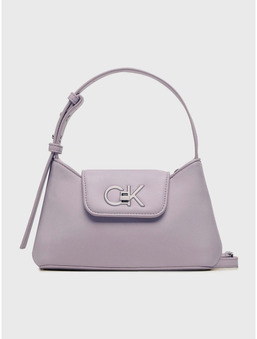Cartera cruzada con cierre giratorio